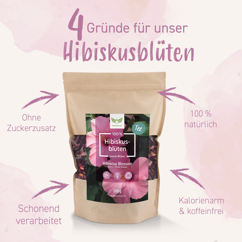 Hibiskusblüten Tee